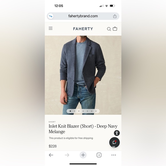 Faherty ‘Inlet’ Blazer - Picture 5 of 5
